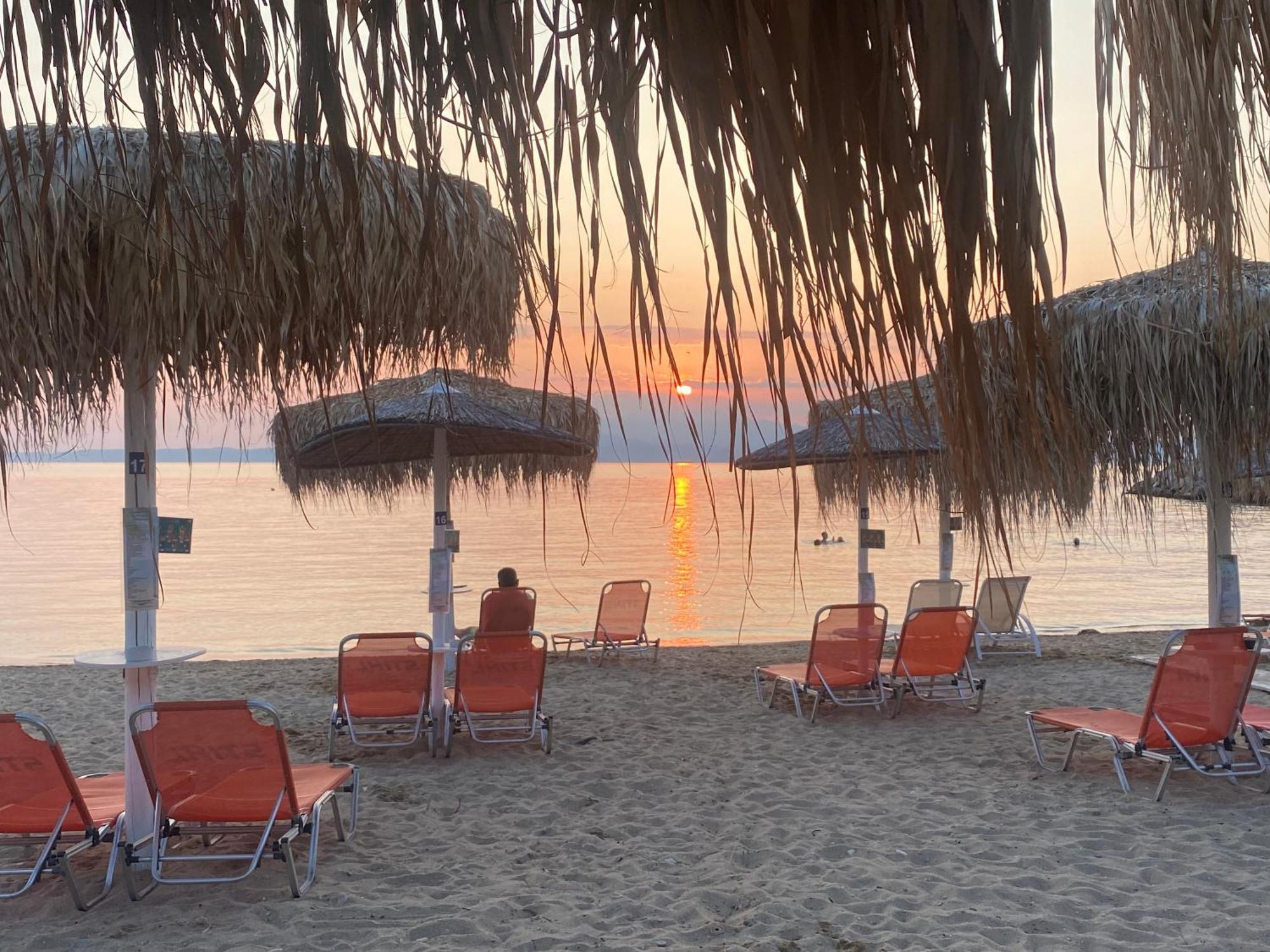 Sunsets In Thassos 1 Lägenhet Skala Sotiros Exteriör bild